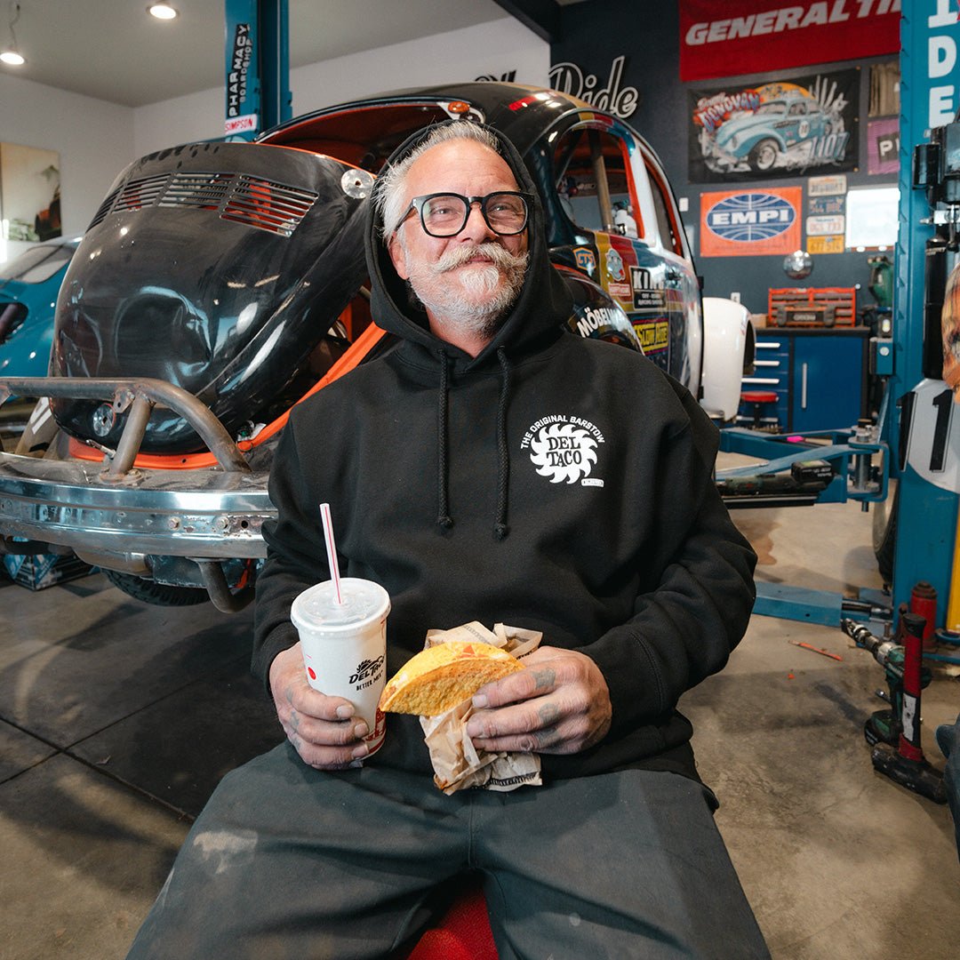 Barstow Del Taco Baja Hoodie (Black) - Slow Ride