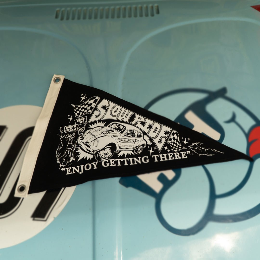 Enjoy Getting There Pennant - Slow Ride