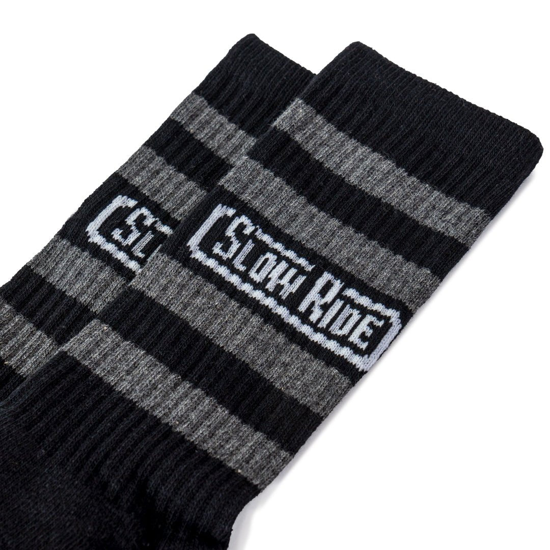 Radio Sock Black/Charcoal - Slow Ride