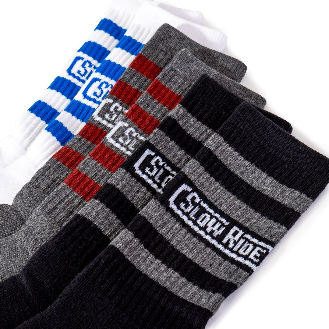 Radio Sock Black/Charcoal - Slow Ride