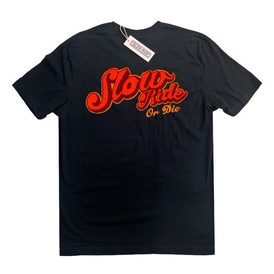 Slow Ride or Die Tee Night (Black) - Slow Ride
