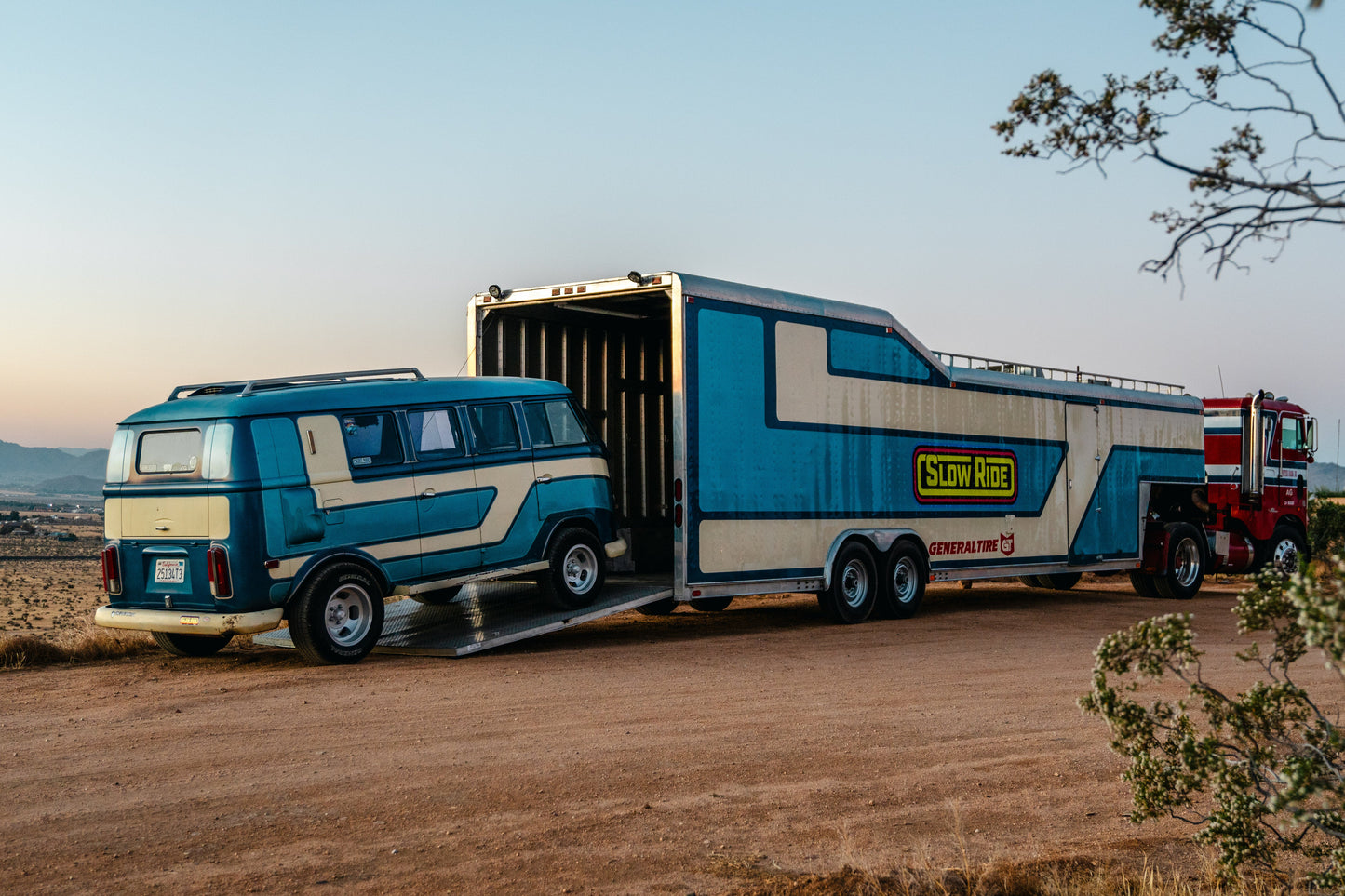 Space Trip Tee (Black) - Slow Ride